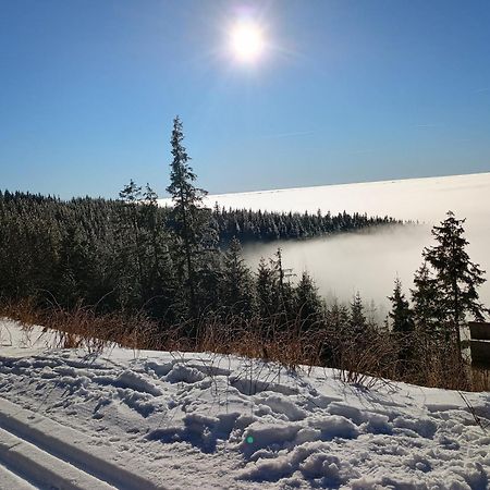 Chata S Vyhledem Jáchymov Esterno foto