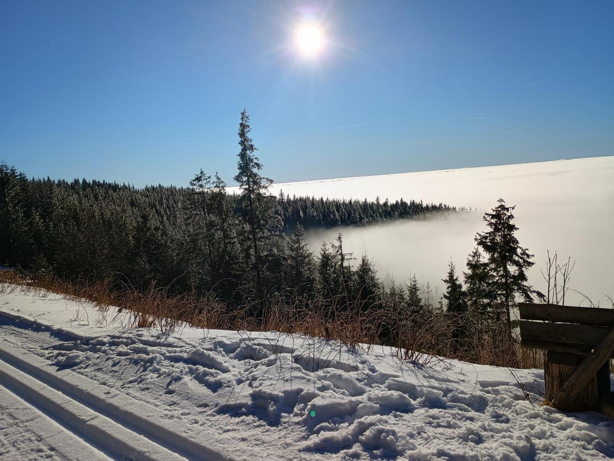 Chata S Vyhledem Jáchymov Esterno foto