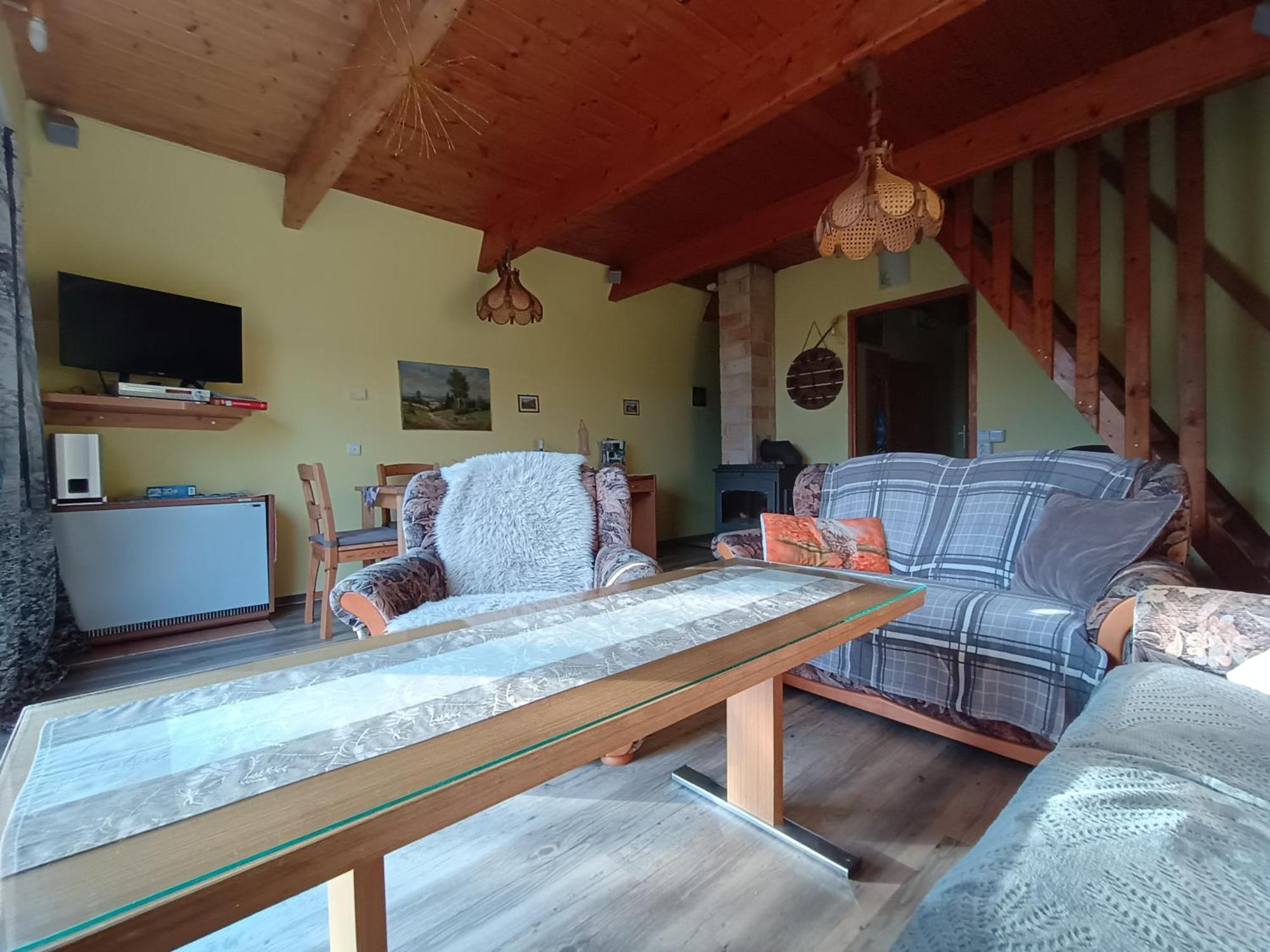 Chata S Vyhledem Jáchymov Esterno foto